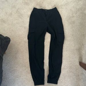 Bershka Black Cargo Panta
